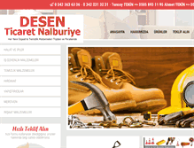 Tablet Screenshot of desenticaret.com